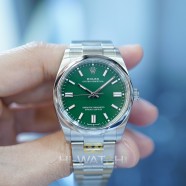 NEW!!! Rolex Oyster Perpetual Green Dial 36 mm REF.126000 (NEW Thai AD 07/2024)