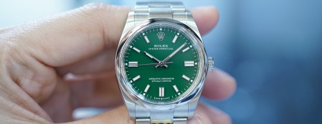 NEW!!! Rolex Oyster Perpetual Green Dial 36 mm REF.126000 (NEW Thai AD 07/2024)