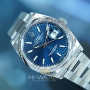 NEW!!! Rolex Datejust Blue Motif Dial 36 mm Ref.126200 (NEW 02/2022)