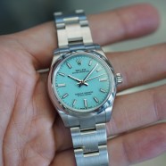 NEW!!! Rolex Oyster Perpetual Turquoise Blue Dial (Tiffany) 31 mm Ref.277200 (NEW Thai AD 07/2024)