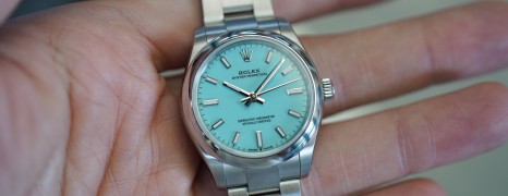 NEW!!! Rolex Oyster Perpetual Turquoise Blue Dial (Tiffany) 31 mm Ref.277200 (NEW Thai AD 07/2024)