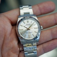 NEW!!! Rolex Oyster Perpetual Silver Dial 34 mm Ref.124200 (NEW Thai AD 07/2024)