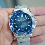 NEW!!! Omega Seamaster Diver 300M Master Co-Axial “Summer Blue” Dial 42 mm (NEW Thai AD 06/2024)