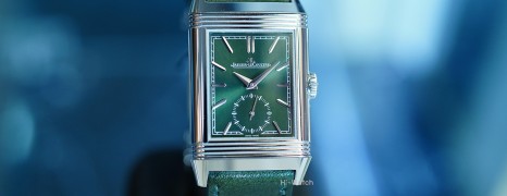 JLC Jaeger-LeCoultre Reverso Tribute Monoface Small Seconds Green Dial 45.6 X 27.4 MM Ref.Q3978430 (Thai AD 07/2022)