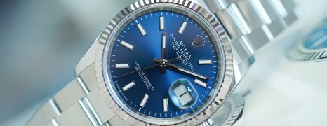 Rolex Datejust Bright Blue Dial 36 mm Ref.126234 (07/2021)