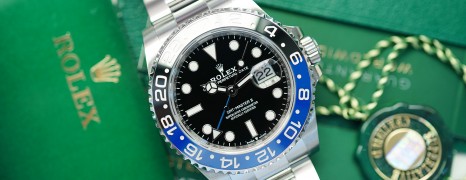 Rolex GMT-Master II Black Blue Ceramic 40 mm Ref.126710BLNR (Batman)(01/2024)