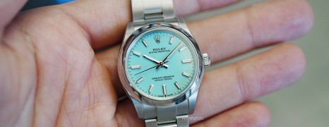 Rolex Oyster Perpetual Turquoise Blue Dial (Tiffany) 31 mm Ref.277200 (06/2023)