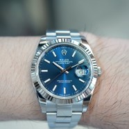 Rolex Datejust 41 WG Bezel Blue Dial 41 mm Ref.126334 (02/2022)