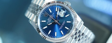 NEW!!! Rolex Datejust Jubilee Bright Blue Dial 36 mm Ref.126234 (NEW 10/2024)