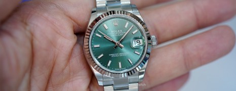 NEW!!! Rolex Datejust Mint Green Dial 31 mm REF.278274 (NEW Thai AD 12/2024)