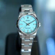 Rolex Oyster Perpetual Turquoise Blue Dial (Tiffany) 31 mm Ref.277200 (03/2023)