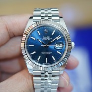 NEW!! Rolex Datejust 41 White Gold Bezel Blue Dial 41 mm Ref.126334 (NEW 01/2024)