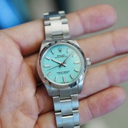 Rolex Oyster Perpetual Turquoise Blue Dial (Tiffany) 31 mm Ref.277200 (06/2023)