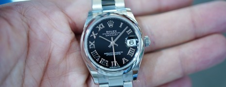 NEW!! Rolex Datejust Black Roman Dial 31 mm REF.278240 (NEW Thai AD 09/2024)