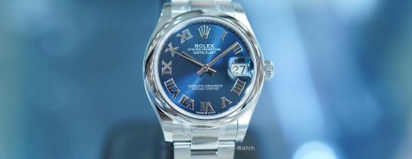 NEW!! Rolex Datejust Blue Roman Dial Boy Size 31 mm REF.278240 (NEW Thai AD 09/2024)