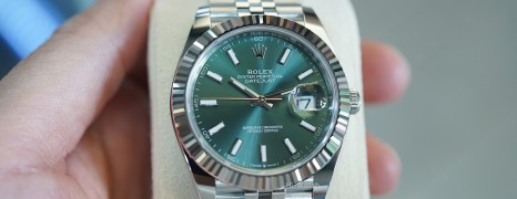 NEW!!! Rolex Datejust 41 Jubilee Mint Green Dial 41 mm Ref.126334 (NEW 11/2024)