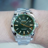 Rolex Milgauss Black Dial Green Sapphire 40 mm Ref.116400GV (Thai AD 10/2021)