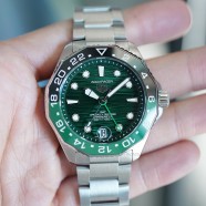 TAG Heuer Aquaracer Professional 300 GMT Emerald Waters Dial 42 mm Ref. WBP5115 (11/2024)